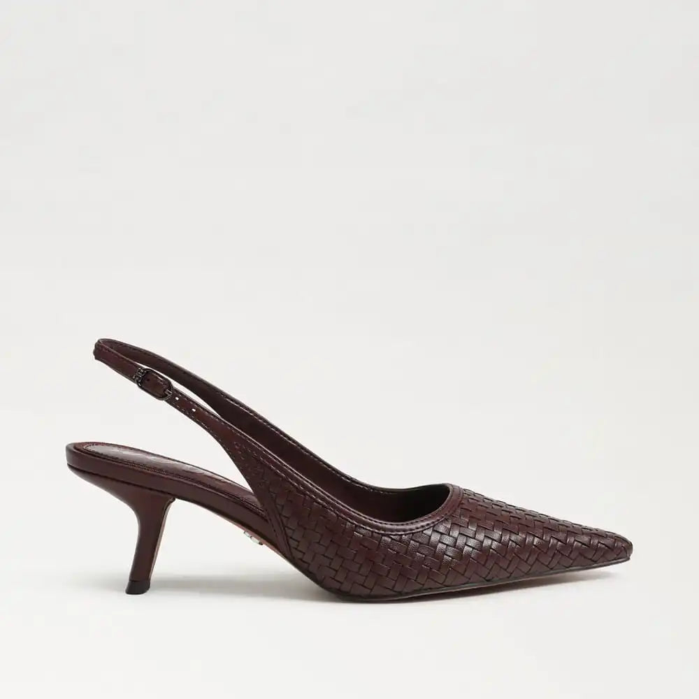 Bianka Weave Slingback Pump