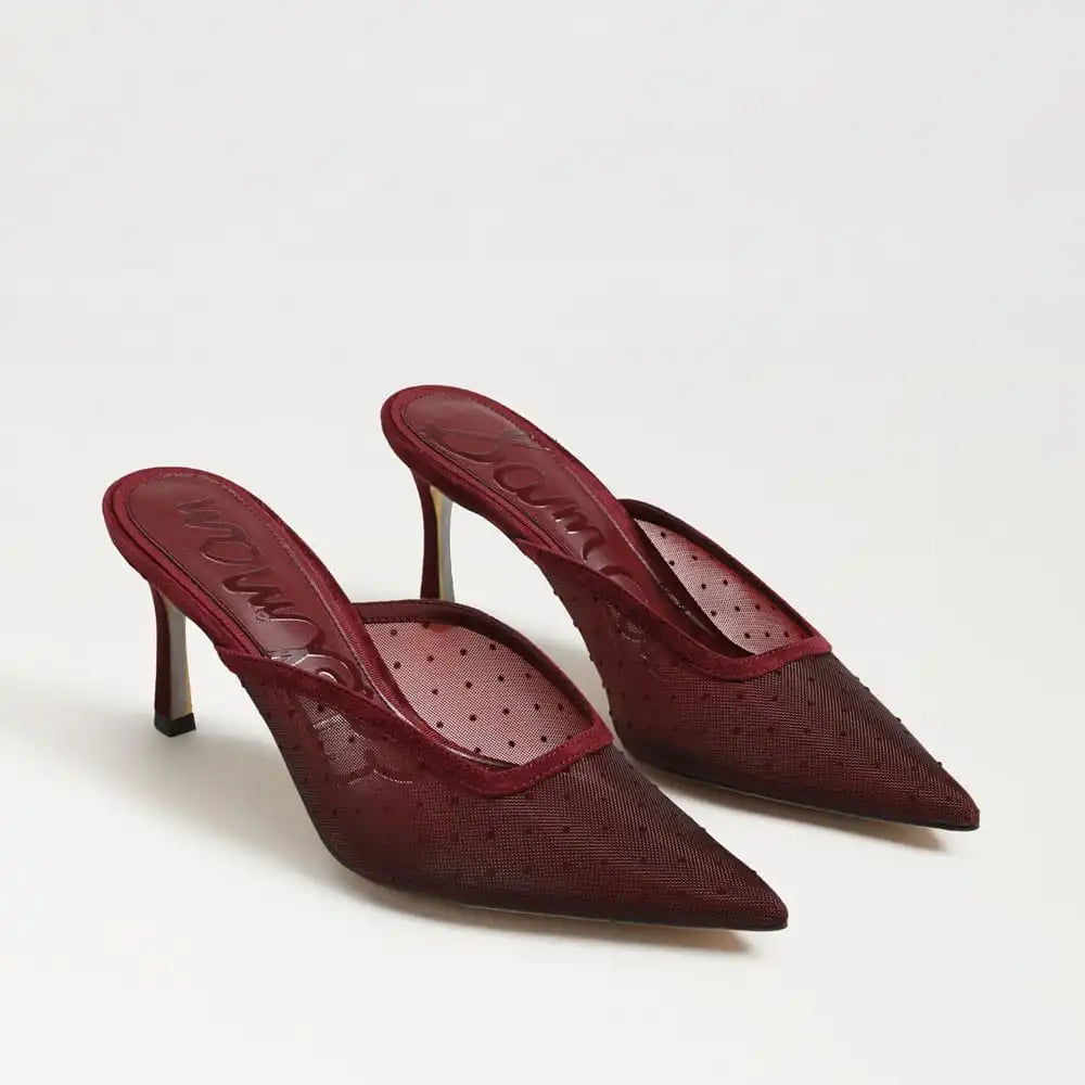 Margeaux Mesh Heeled Mule
