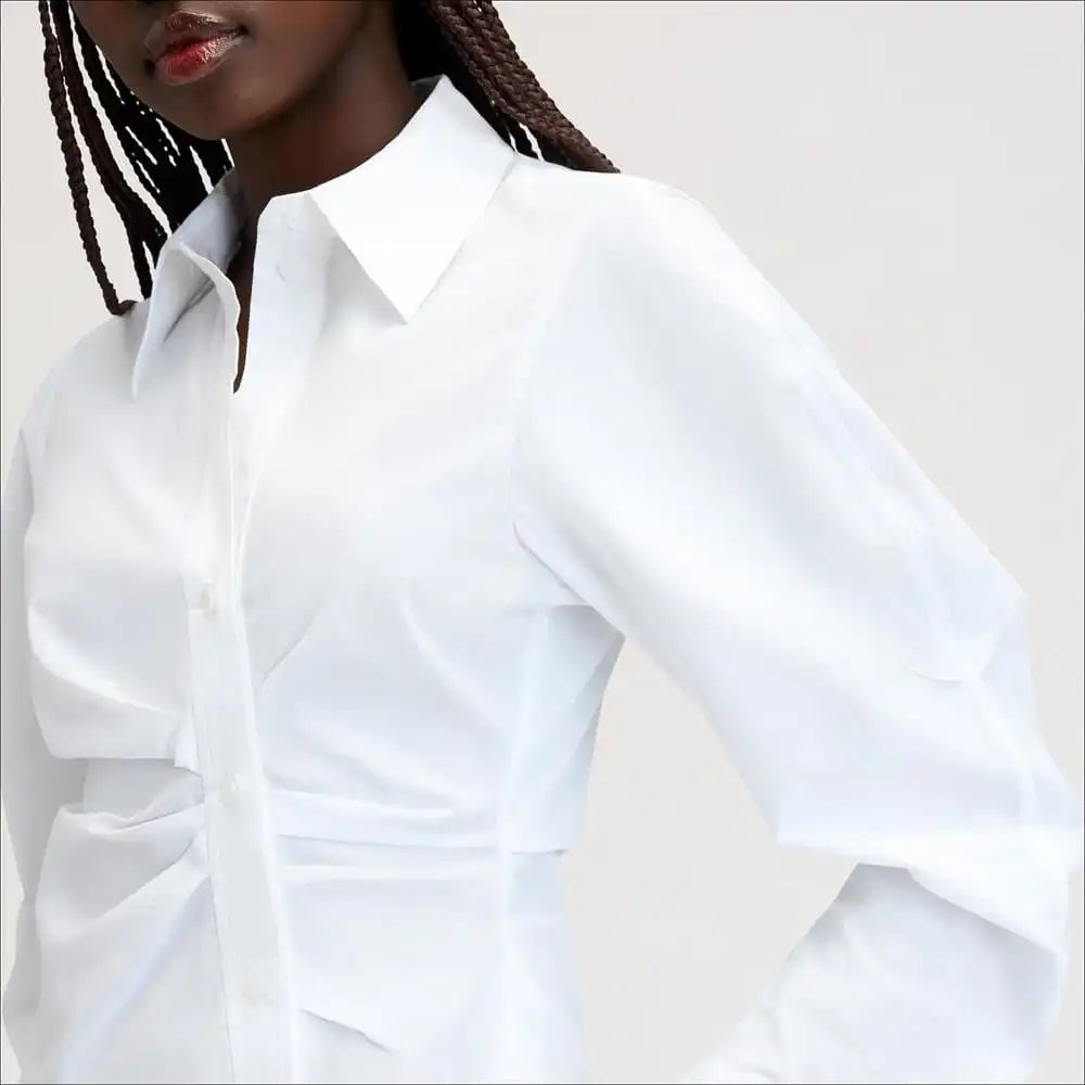 Asymmetric Button Down
