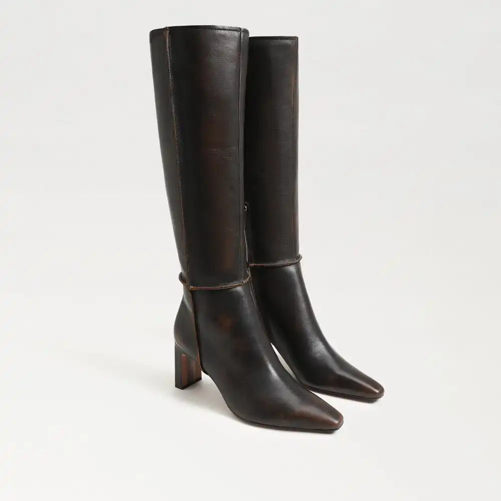 Sylvia Moto Knee High Boot