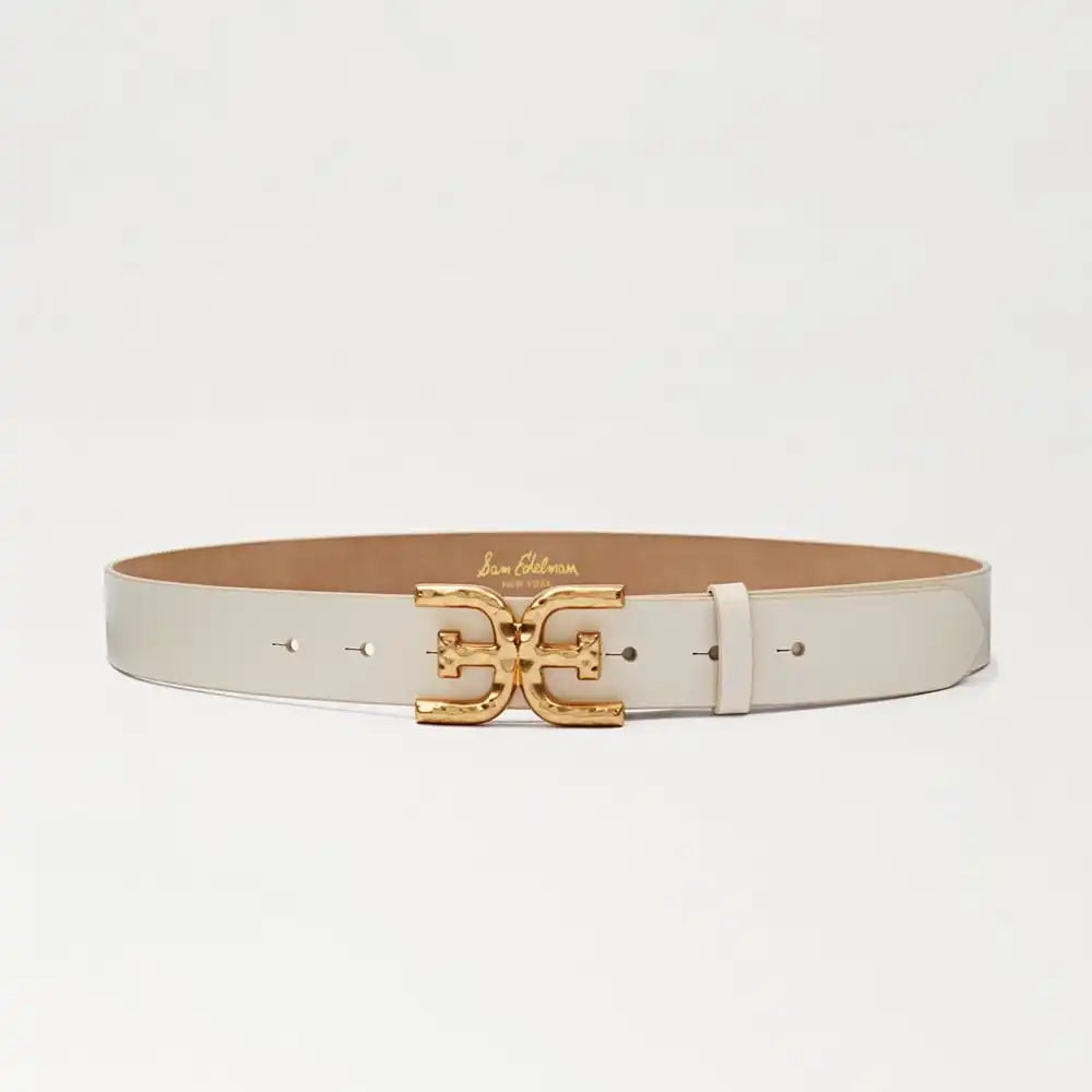32MM Geo Logo Plaque Belt