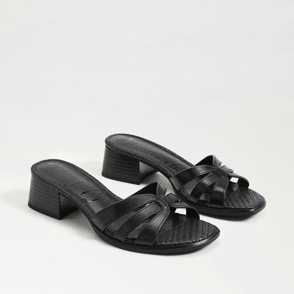 Farrin Block Heel Slide Sandal