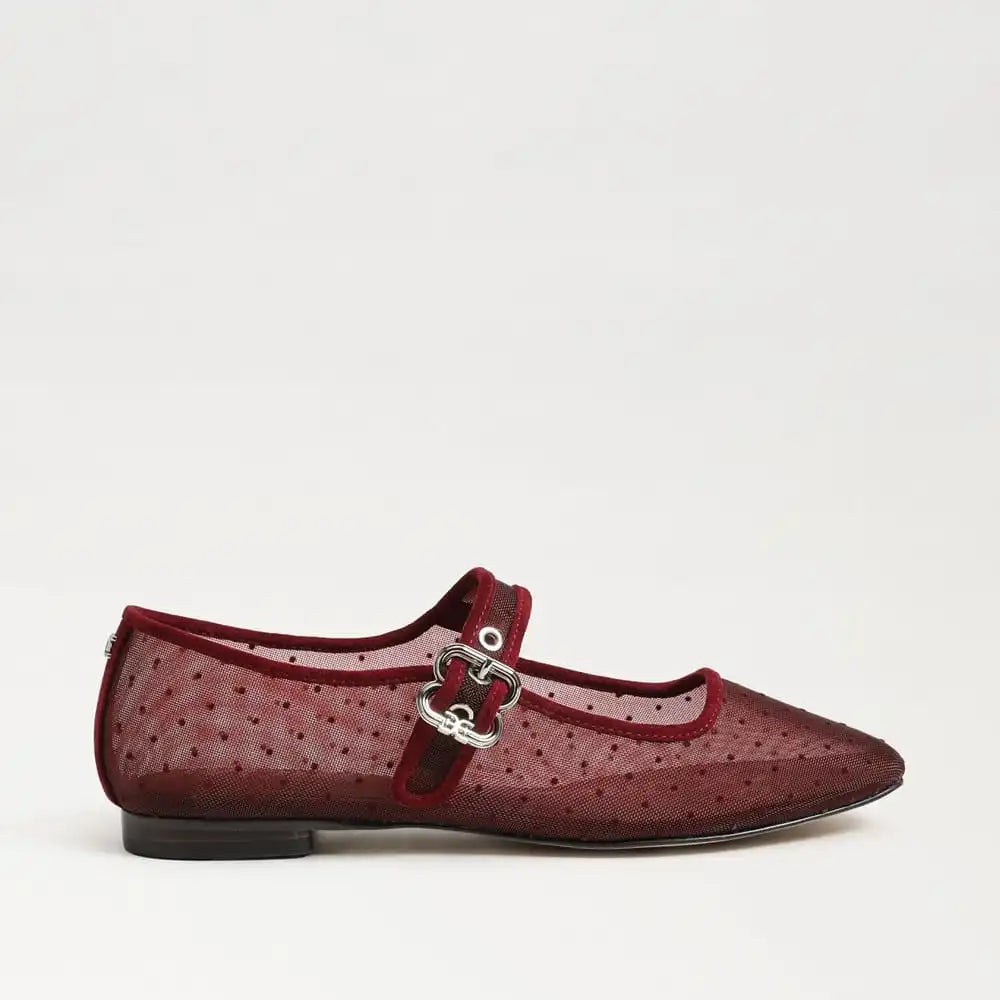 Michaela Mesh Mary Jane Flat
