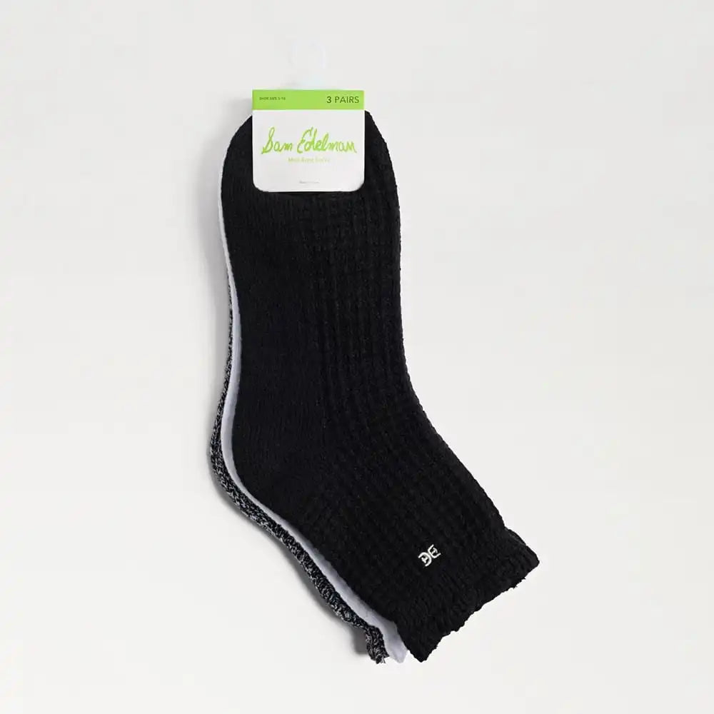 3 Pack Waffle Knit Boot Sock